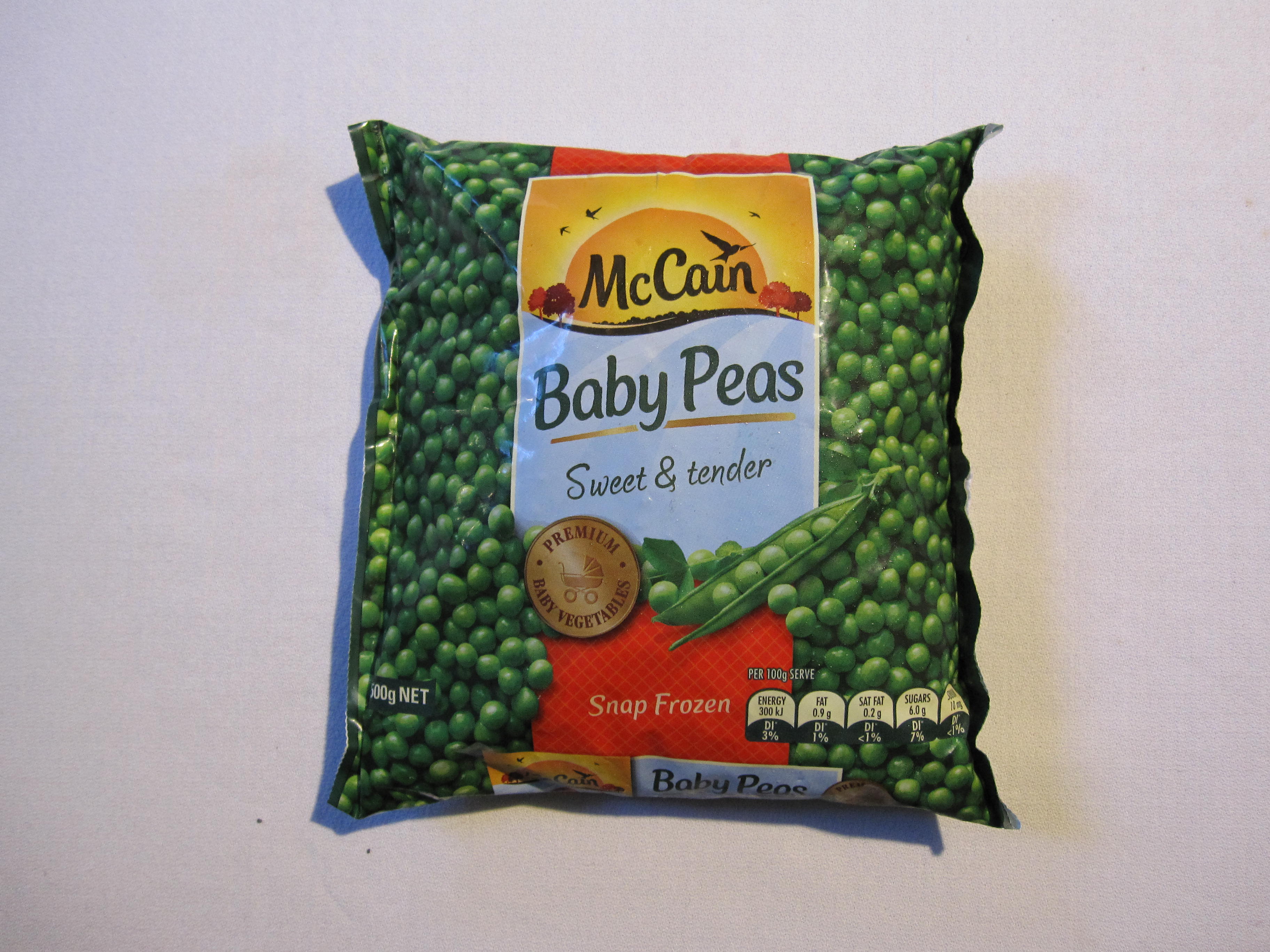peas packet