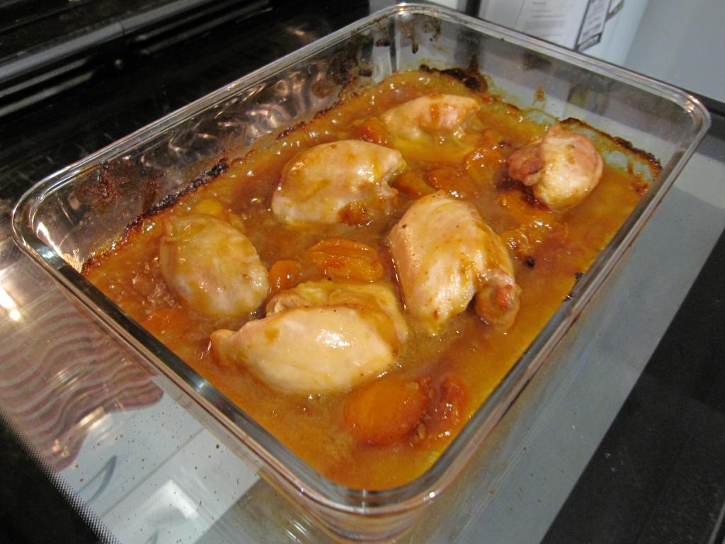 Apricot chicken